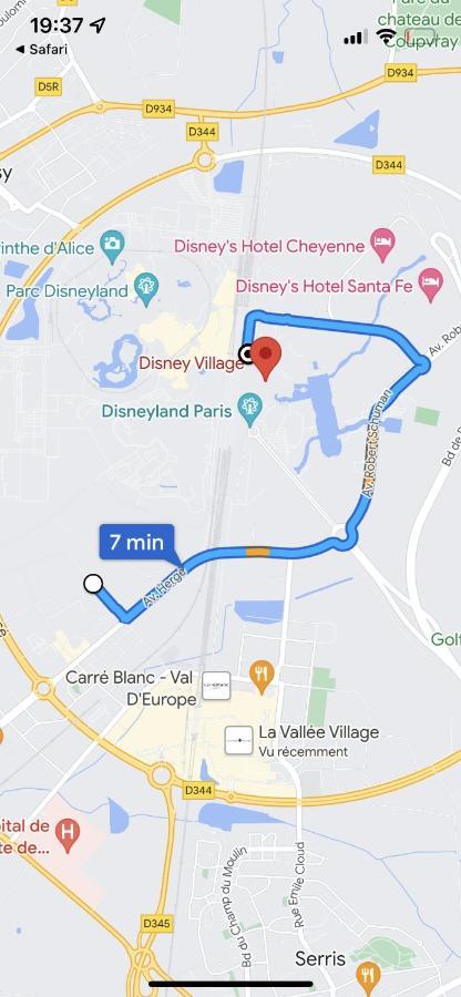 T3 Riviera Apartment Near Disneyland Paris Шеси Экстерьер фото